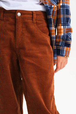 PELICAN, брюки для мальчиков, Коричневый  фото 3