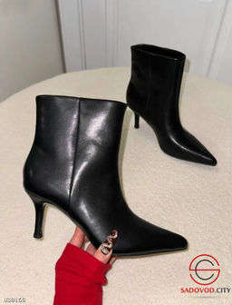 Сапоги женские на каблуке