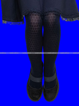 Цена за 5 шт. 5 ПАР - Dover (Алиса) колготки подростковые школьные с узором