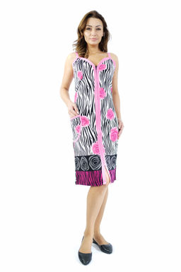 Арт. 116 Халат женский 48-52 (3 шт) Цвет:ассорти