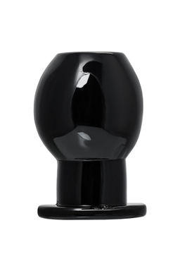 Анальная втулка TOYFA Basic S, TPE, чёрная, 6 см  фото 2