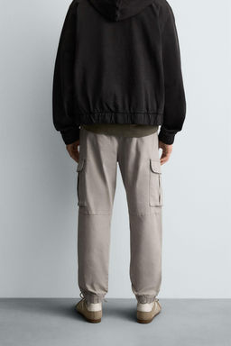 PANTAL?N CARGO SLIM FIT / Gris claro - Zara фото 3