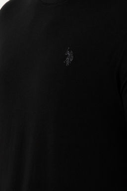 Футболка U.S. Polo Assn мужская черная хлопок  фото 14