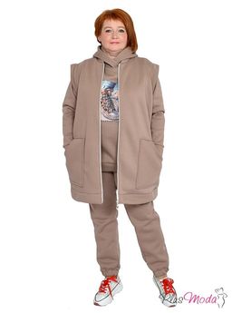 Жилет Модель №1051 размеры 44-84 - Plusmoda фото 4