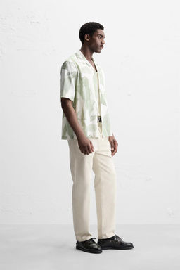ABSTRACT PRINT SHIRT - Zara фото 4