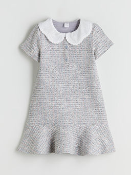 Bebe Yaka K?z ?ocuk Elbise