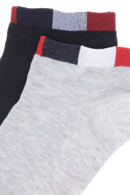 Мужские серые меланжевые носки Неожиданная скидка в корзине - U.s. polo assn фото 2