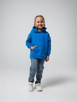 Толстовка детская (худи) оверсайз UT 889-003