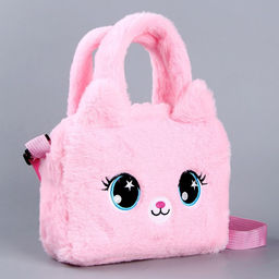 Сумка детская с ручкой «Котик», 20х15х5см