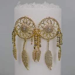 Серьги Арт. 3V-3466-Y - MyGemma фото 3