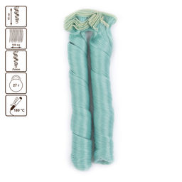 HobbyBe HAR-9 Тресс для кукол 15 см 100 см 27 г 32 мятный