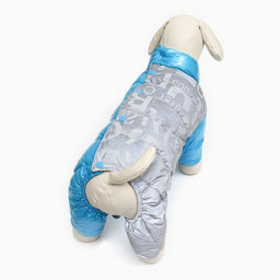 Комбинезон Ультра светоотражающий, размер 10 (ДС 21 см, ОГ 34 см, ОШ 24 см), голубой - Simaland фото 3