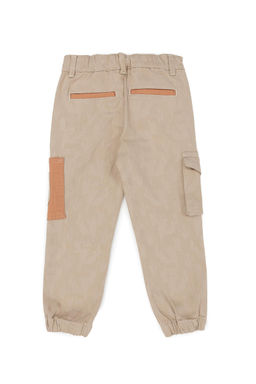 Кремовые джинсовые брюки для мальчика - U.s. polo assn фото 4