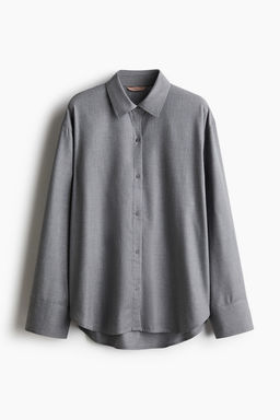Camisa oversize de lyocell - H&m фото 5