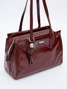 Сумка 51150L wine red Velina Fabbiana-Safenta