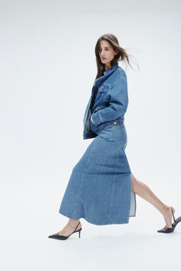 Falda denim con vuelo - H&m фото 3