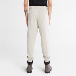 Брюки Timberland Cargo Sweatpant Mixed Media Regular бежевые  фото 3