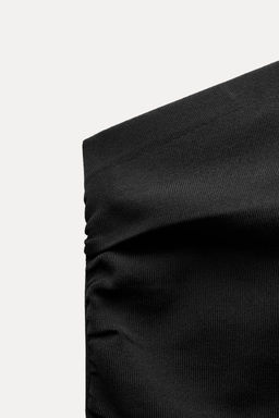 DRAPED KNIT ASYMMETRIC TOP - Zara фото 5