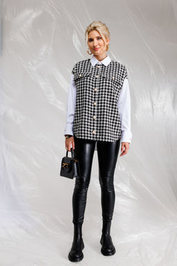 Рубашка KOKOdea 4.29 принт шанель  фото 2