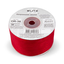Лента капроновая 38 мм ( 1 1/2 ) BLITZ OR-38 22.8 м  0.5 м СК/Распродажа