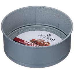 ФОРМА ДЛЯ ВЫПЕЧКИ AGNESS РАЗЪЕМНАЯ С АНТИПРИГАРНЫМ ПОКРЫТИЕМ 18 СМ  фото 2