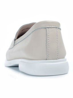 03-PDD191-1 BEIGE Лоферы женские (натуральная кожа)