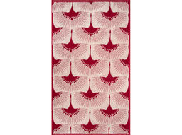 6с103.412ж1 Китайский журавль(бордо) Полотенце махровое 50х90см