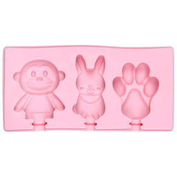 Форма силиконовая для замораживания фруктового льда/мороженого Ассорти-4 18х9х2см, цвета микс (Китай) - Домашняя мода фото 3