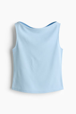 Boat-neck top - H&m фото 2
