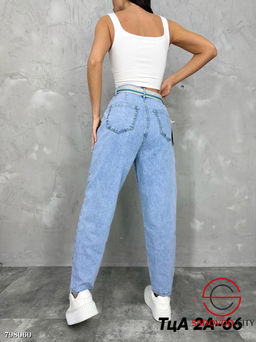 джинсы женские с высокой посадкой - Bruno фото 2