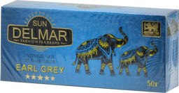 Sun Delmar. Черный. Бергамот карт.упаковка, 25 пак.