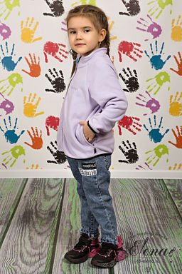 Толстовка М222083ВШв Сирень - Елена фото 2