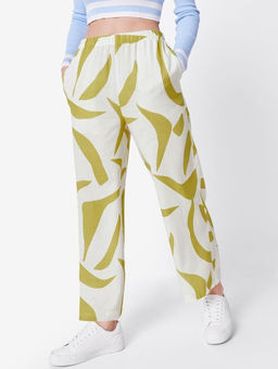 Женские брюки из льна и хлопка ESMARA