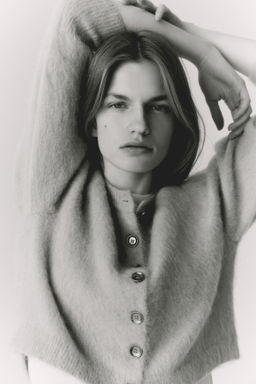 C?rdigan en mezcla de mohair - H&m фото 5