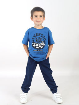 CRB wear / CWKB 70530-41-425 Брюки для мальчика,темно-синий  фото 4