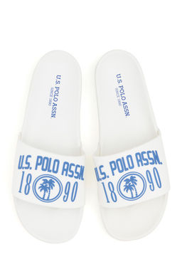 U. S. Polo Assn / Мужские белые тапочки - U.s. polo assn фото 12