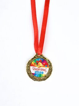 Медаль детская на выпускной «Выпускник 2026», d=4 см, с лентой