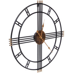 Часы настенные "LOFT HOME " 50см, черные