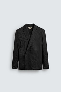 LIMITED EDITION PAISLEY JACQUARD SUIT RELAXED FIT BLAZER - Zara фото 9