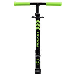 Самокат детский ROCKET, алюминиевый, колеса PU, 145 мм, зелёный