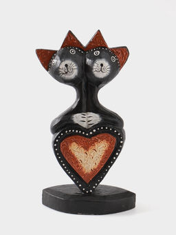 Интерьерный сувенир Влюблённые котята, 20 см