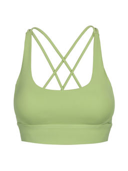 Топ спортивный женский ONLYTOP Sculpt, размер 42 (S), зелёный