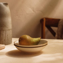 Салатники SL Home Леггеро, d=18.5 см, набор 2 шт., фарфор, бежевые