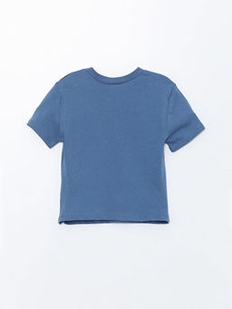 Bisiklet Yaka K?sa Kollu Basic Erkek Bebek Ti??rt - Waikiki фото 3