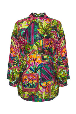 Siyah Mini Dokuma Plaj Kimono&Kaftan TBESS25KM00002 - Trendyolmilla фото 15