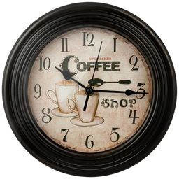 ЧАСЫ НАСТЕННЫЕ COFFEE SHOP 22,8*22,8*4,6 СМ