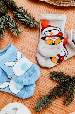 Махровые носки для мальчика противоскользящие Брестские  фото 2