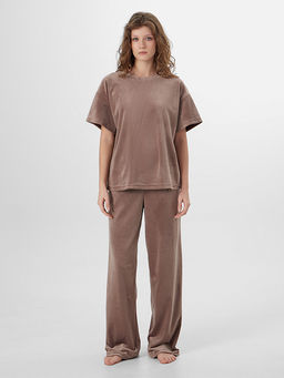 Комплект женский велюровый домашний