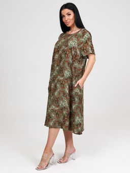 47 ПЛАТЬЕ ЖЕНСКОЕ (Зелёный) - А-дина фото 5