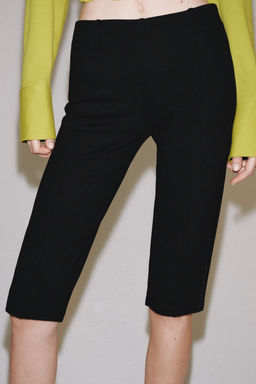 LEGGINGS CAPRI INTERLOCK / Negro - Zara фото 2